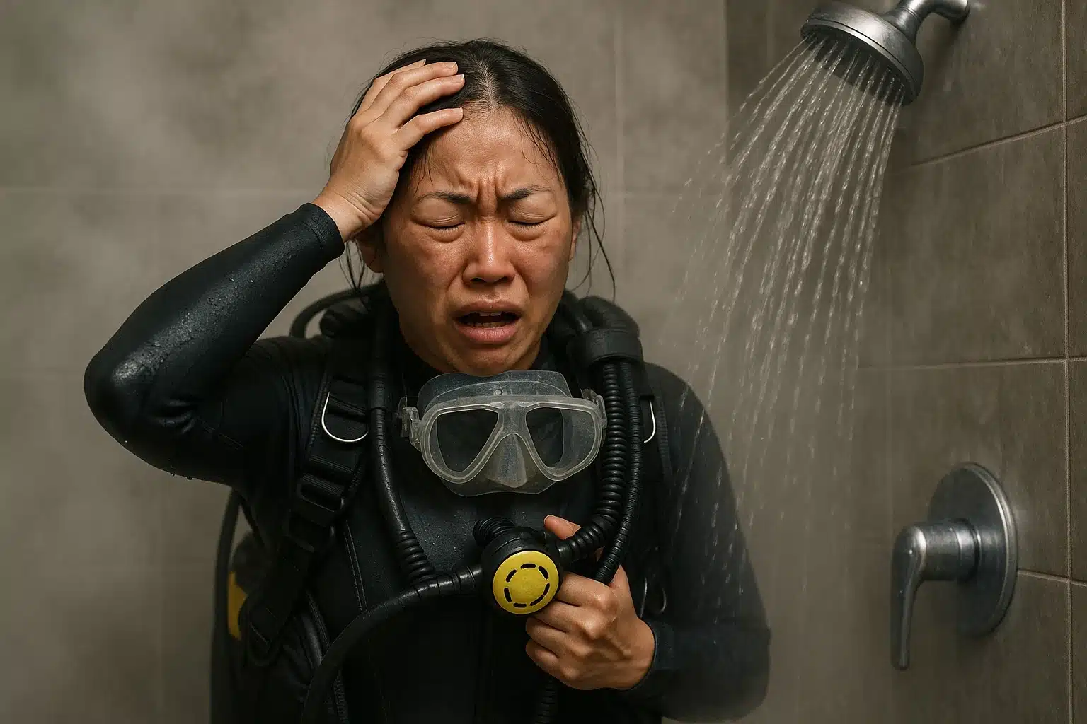 scuba malaysia avoid hot showers