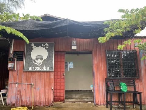 AfroScuba entrance