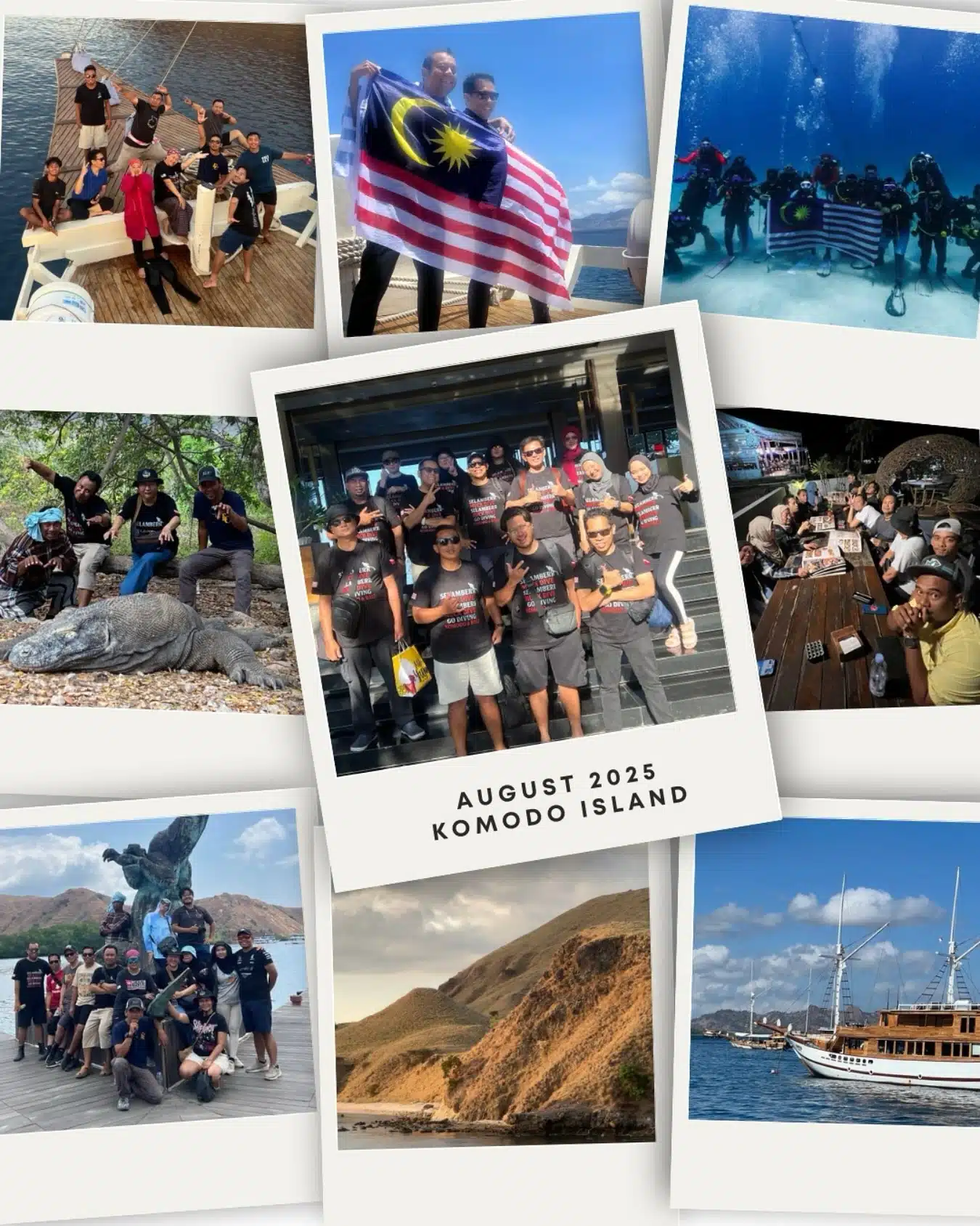 Boat dives to Komodo with Selamberr Dive